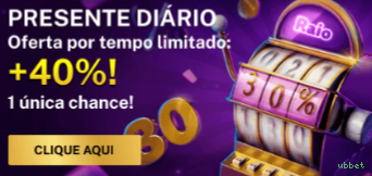 Bônus e prêmios ubbet